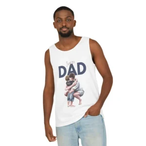 Super Dad Tank Top, Father's Day Gift, Men Summer Top, Cute Dad Apparel, Family Love Shirt, Gift for Dad