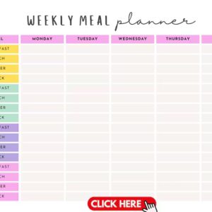 Weekly Meal Planner
