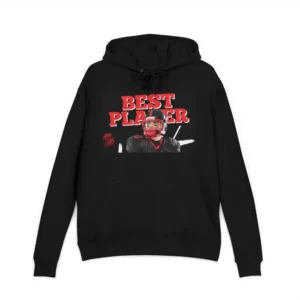 French Terry Hoodie: Soft Cotton-Blend, Adjustable Hood - Sports & Casual Wear