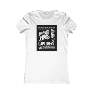 Capture the Moment Women's Tee, Photography T-Shirt, Gift for Photographers, Casual Wear, Inspirational Quote Shirt