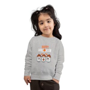 Toddler Halloween Sweatshirt, Cute Kids Halloween Top, Ghost Themed Sweater, Fall Outfit for Toddlers, Kids Halloween Apparel